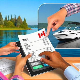tax when buying used boat BC  