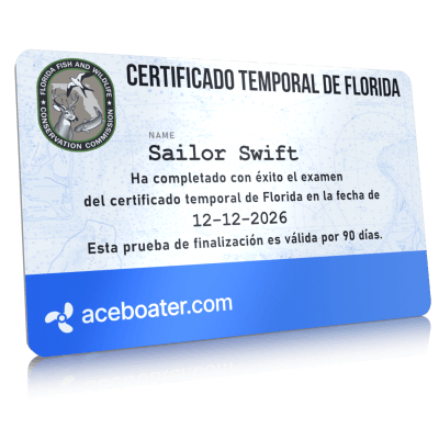 Certificado temporal de Florida