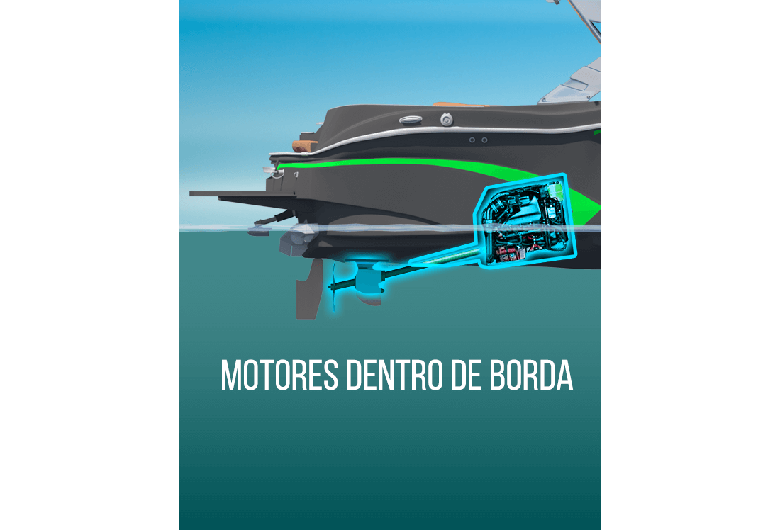 Motores dentro de borda