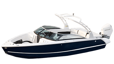 Bateau à pont ouvert (bowrider boat)