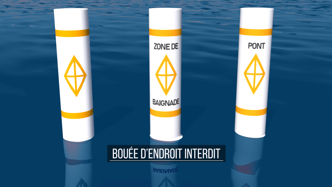 Bouée d'endroit interdit
