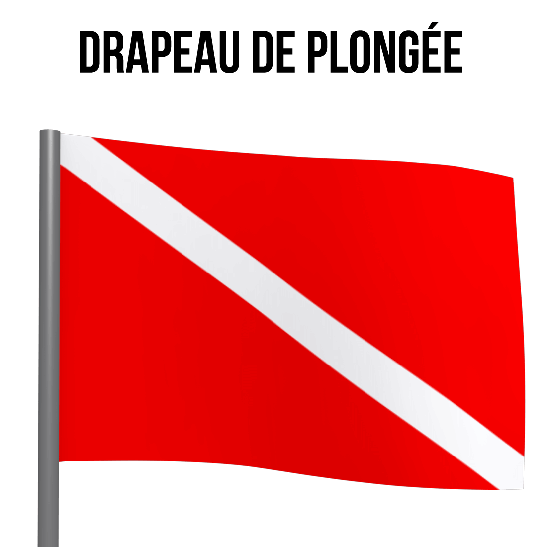 Drapeau de plongée
