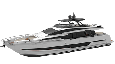Yacht à moteur 