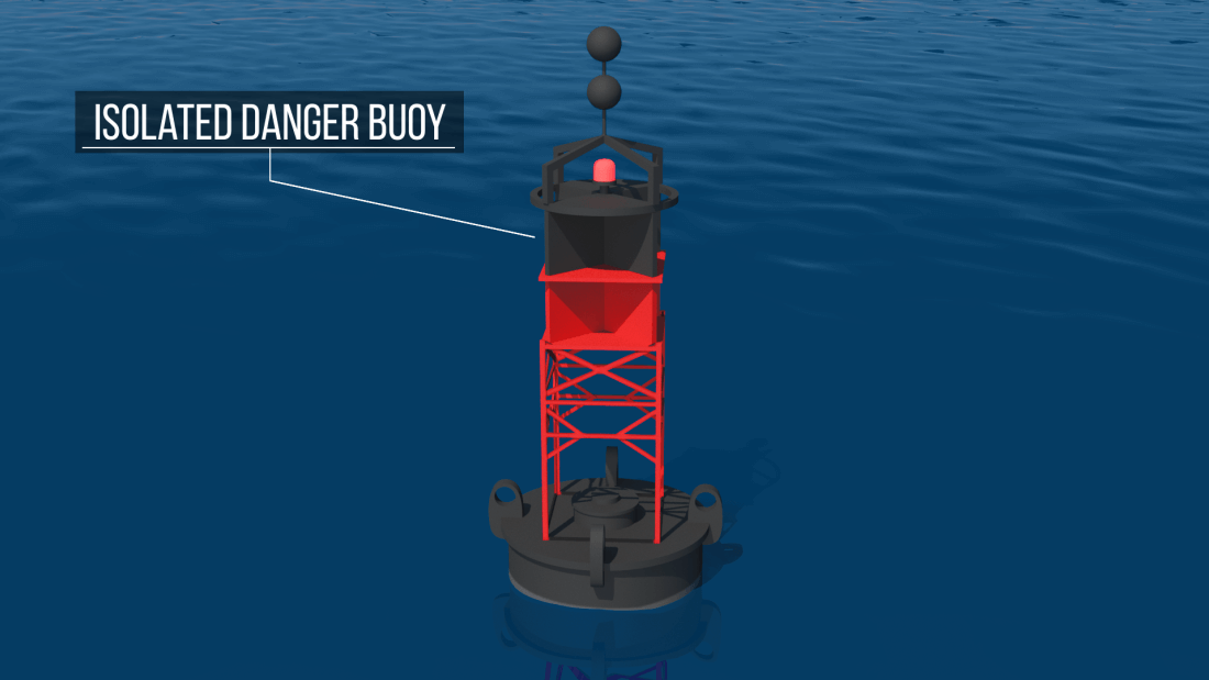 Isolated Danger Buoy