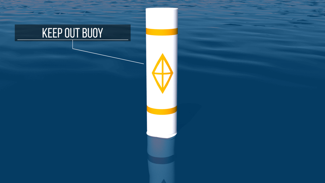 Keep out buoy