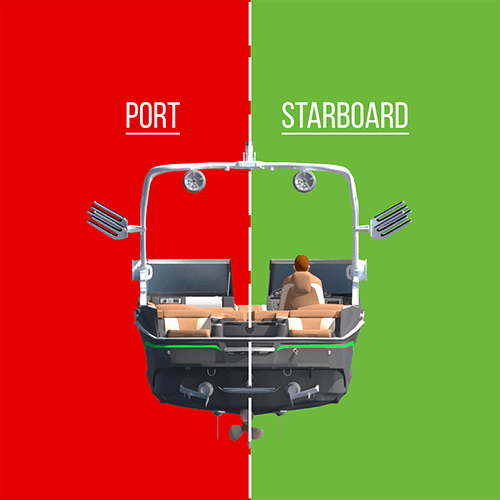Port and starboard lights