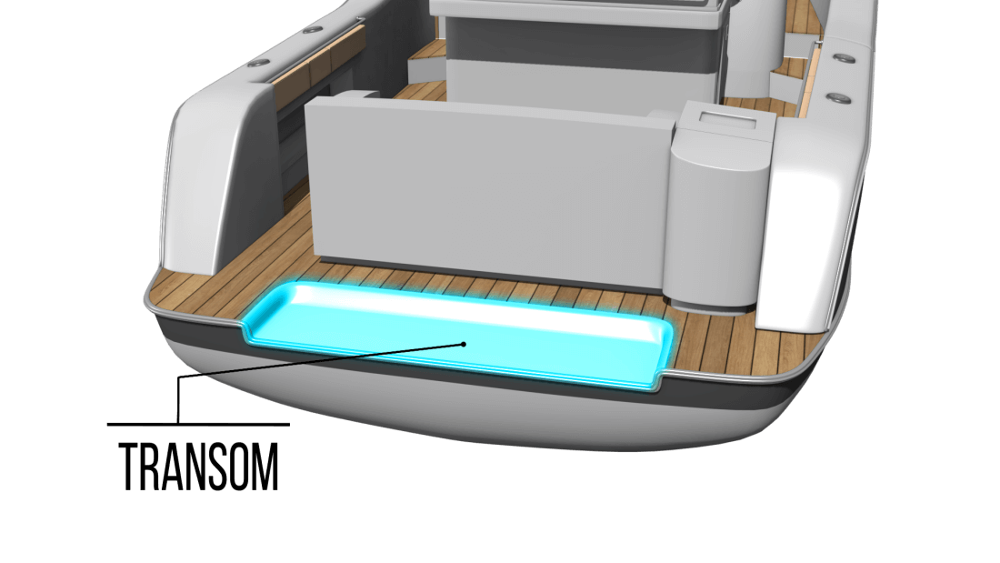 Transom of a Boat