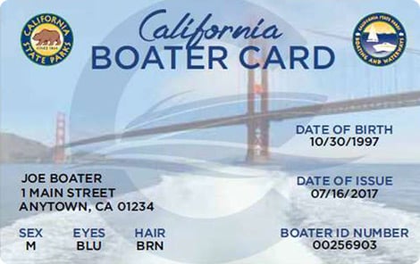 Do I need a license to operate a power boat in California?