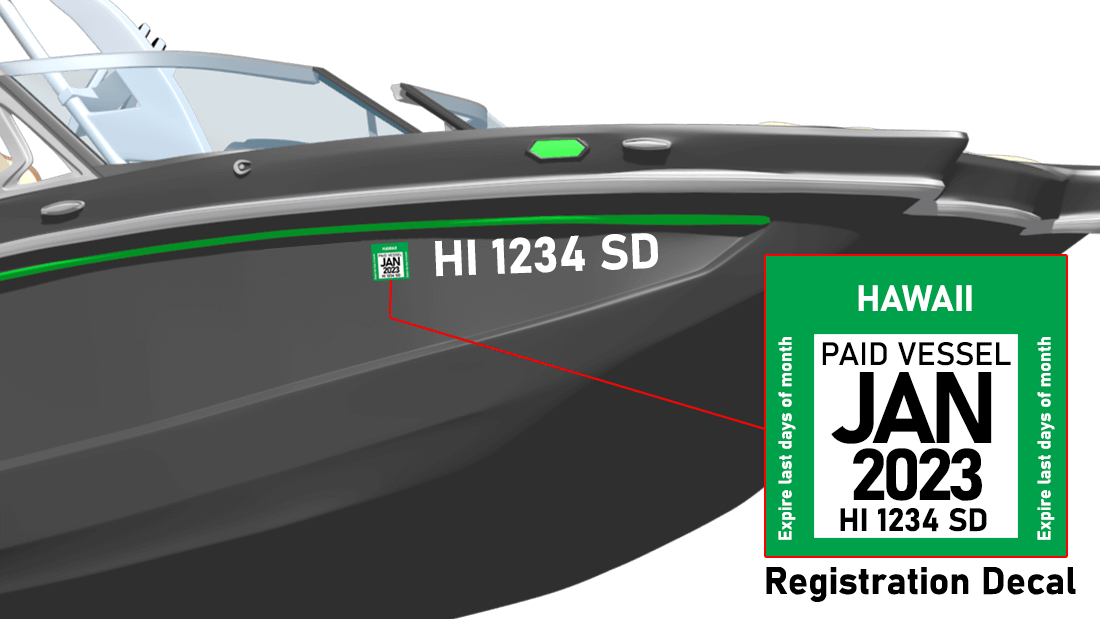 Hawaii boat registration