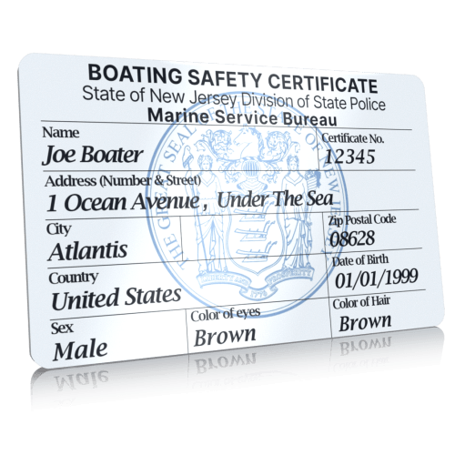 New Jersey card