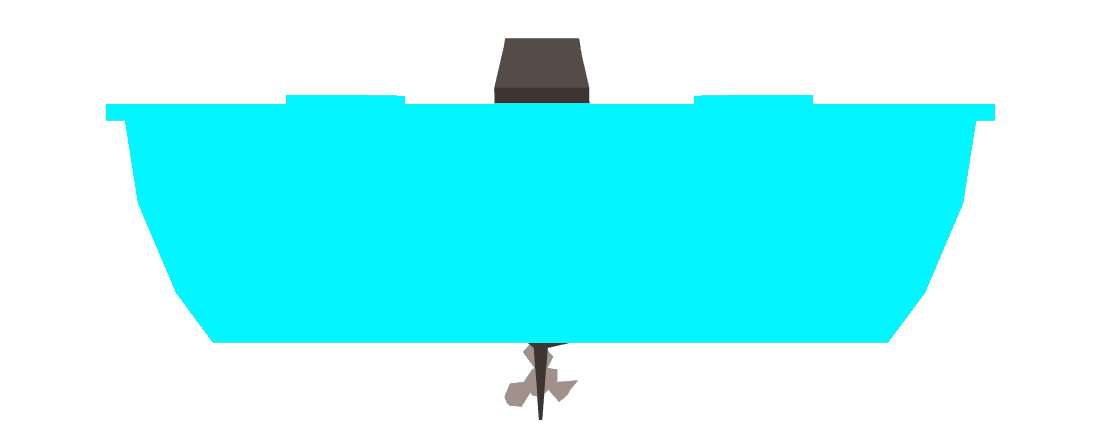 Flat bottom boat