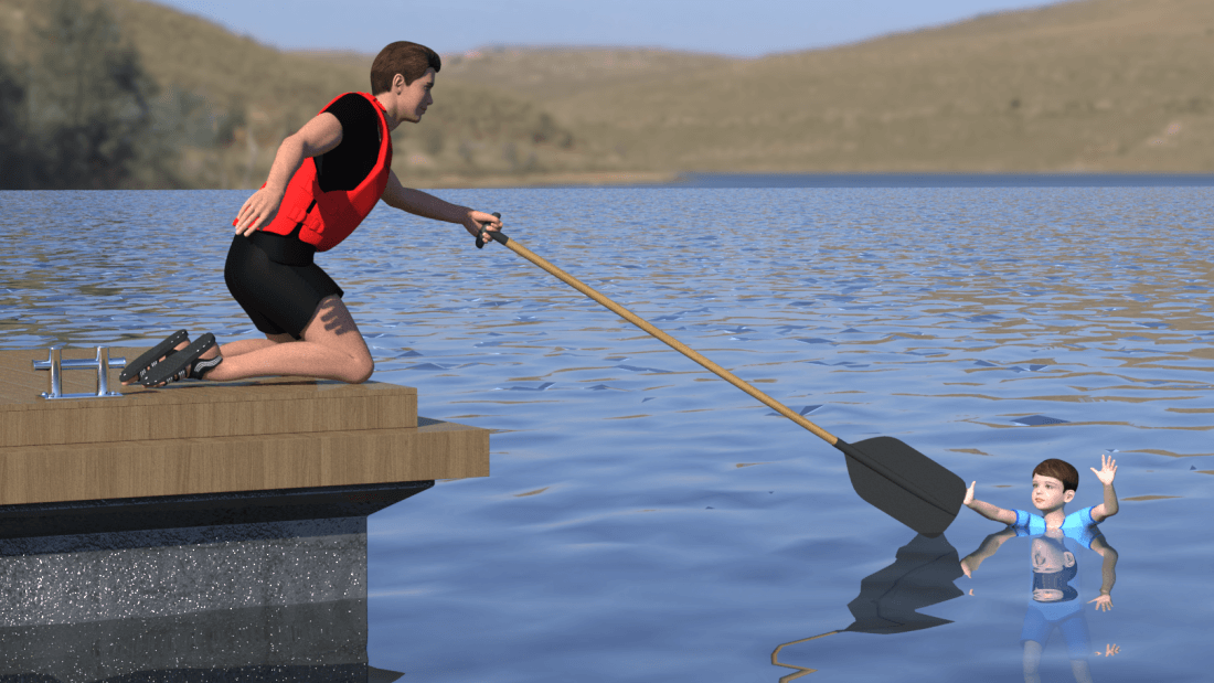 Assistance from shore - Reach