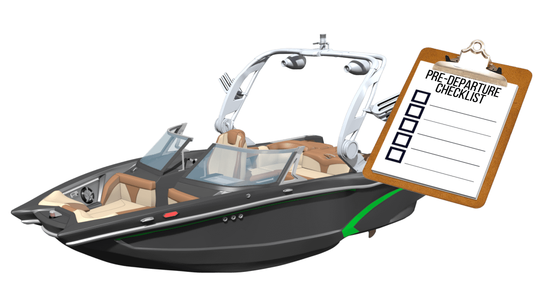 Boat pre-departure checklist