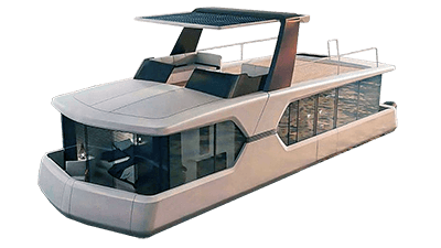 Casas flotantes (houseboats)