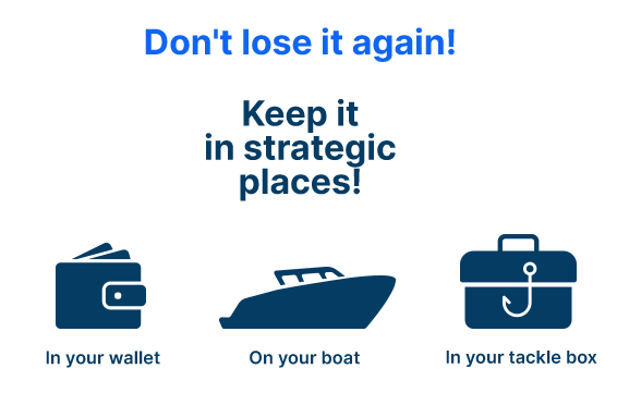 Don't lose it again
