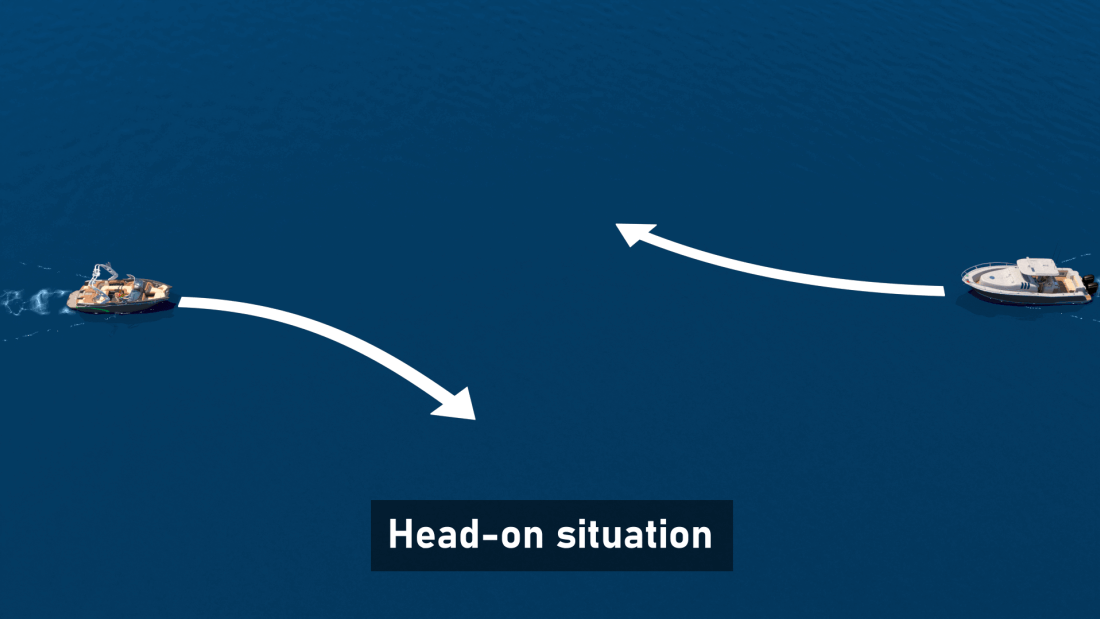 Head-on situation