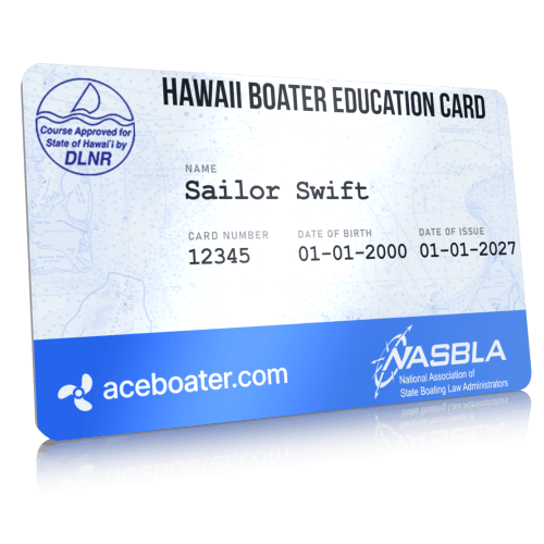 Hawaii Boater card