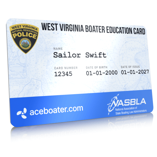 West Virginia boating license