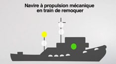Reconnaître les bateaux par leurs feux