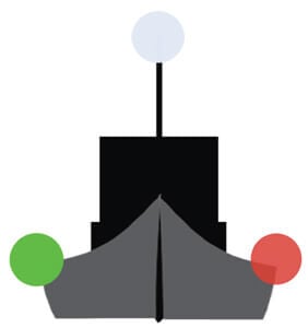 Recognizing vessels by their lights